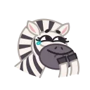 Debra Zebra stiker 😂