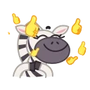 Debra Zebra emoji 👍