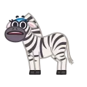 Debra Zebra stiker 😨