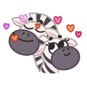 Debra Zebra emoji 🥰