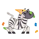 Стікер Debra Zebra 🥳