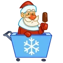 Дед мороз  emoji 🍦