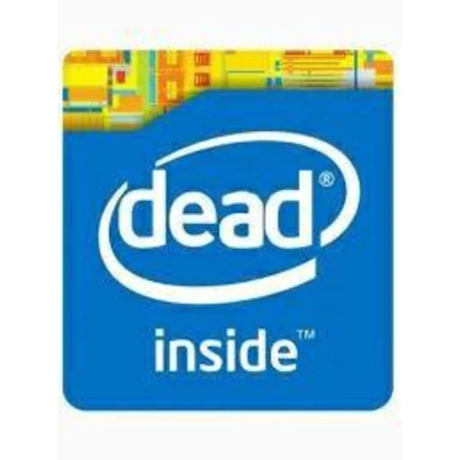 Dead (дед) Inside sticker ⚰️