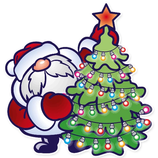 Telegram Sticker «Дед Мороз | Ded Moroz» 🎄