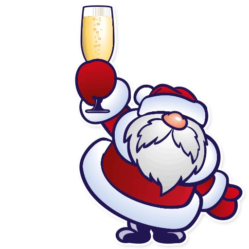 Дед Мороз | Ded Moroz emoji 🥂