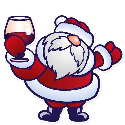 Дед Мороз | Ded Moroz emoji 🍷