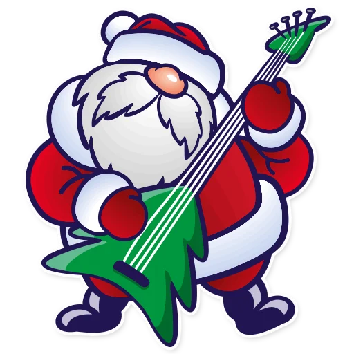 Дед Мороз | Ded Moroz sticker 🎸