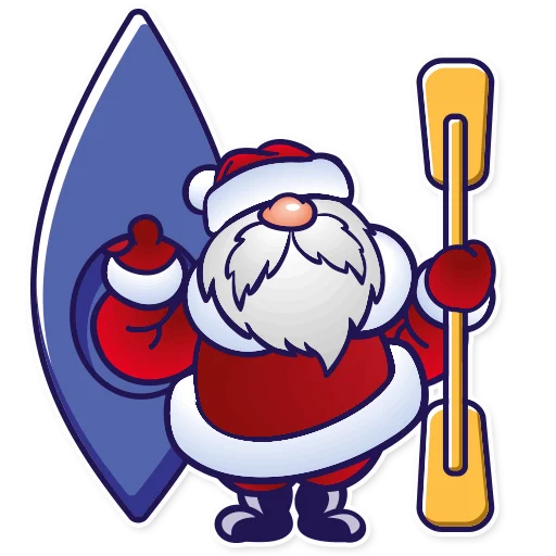 Стікер Telegram «Дед Мороз | Ded Moroz» 🏊‍♀️