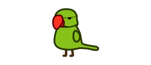Telegram stiker «Deformed Parrot » 🇺🇳
