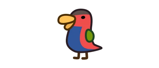 Эмодзи Deformed Parrot 🇺🇳