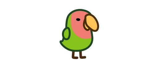 Deformed Parrot sticker 🇺🇳