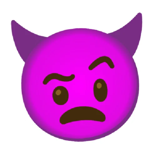 Демон emoji 🤨