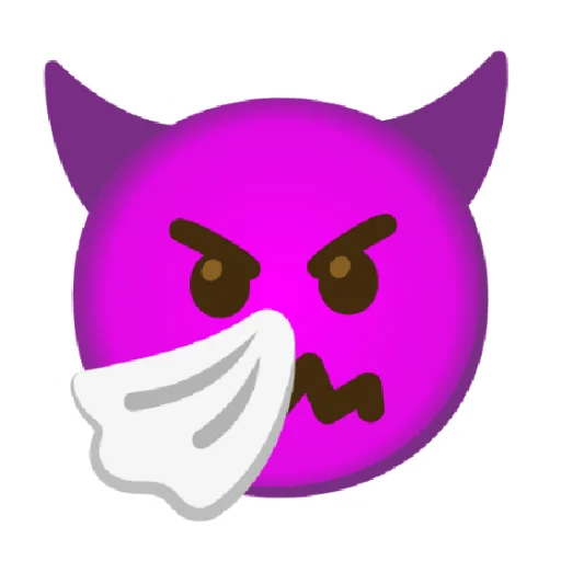 Telegram stiker «Демон» 🤧