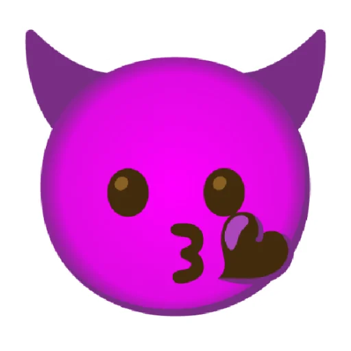 Демон emoji 😘