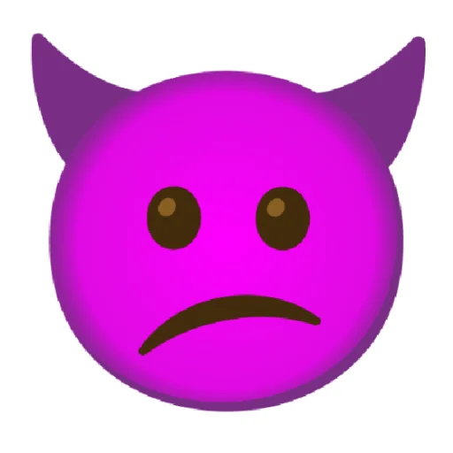 Демон emoji 😕
