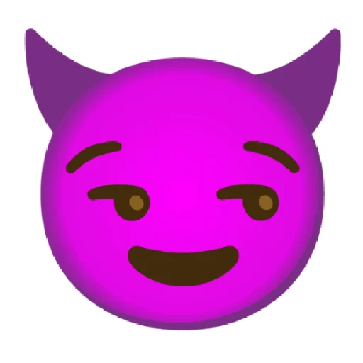 Демон emoji 😏
