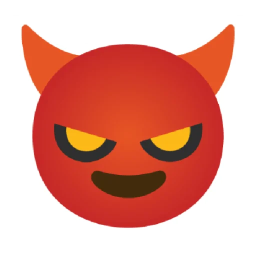 Telegram stiker «Демон» 😈