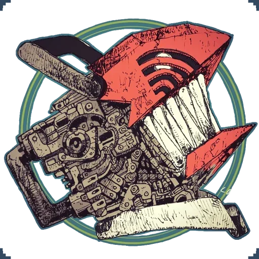 Telegram Sticker «Denji Chainsaw Man» 😈