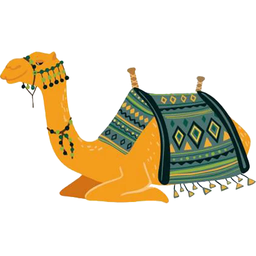 Стикер Camels ਬੋਤੇ  🐪