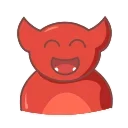 Devil Animated emoji 😌
