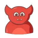 Devil Animated stiker 😙