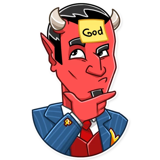 Devil In You sticker 🤔