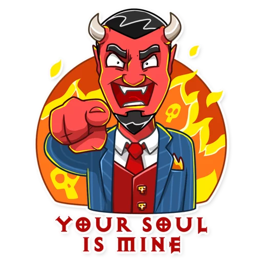 Емодзі Devil In You 