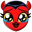 Deviless Emoji  sticker 🥹