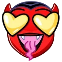 Deviless Emoji  sticker 😍