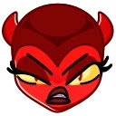 Deviless Emoji stiker 😡