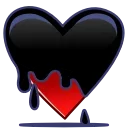 Deviless Emoji stiker 🖤