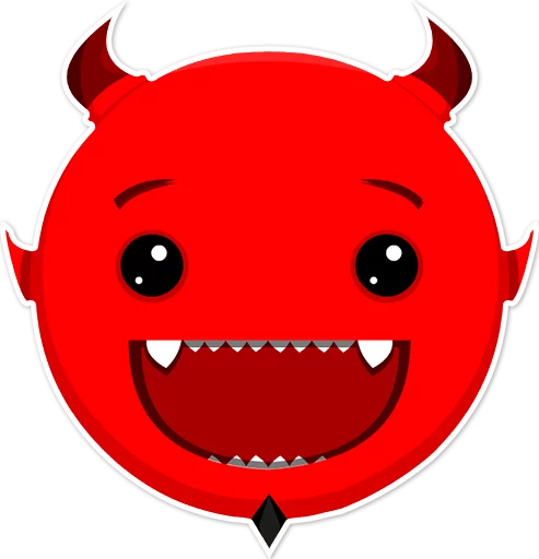 Telegram stickers Дьявольские эмоции