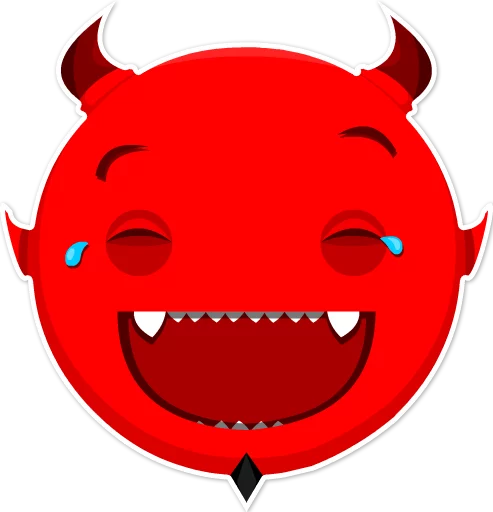 Дьявольские эмоции emoji 😂