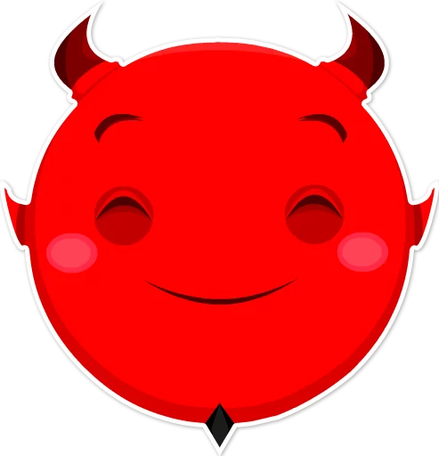 Дьявольские эмоции emoji 😊
