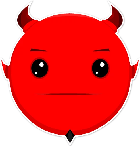 Дьявольские эмоции emoji 😐