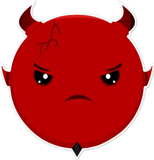 Дьявольские эмоции emoji 😡