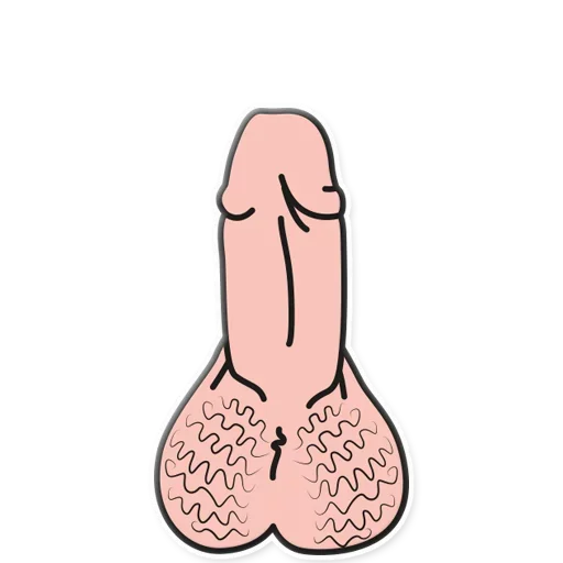 Telegram Sticker «Dick» 😄