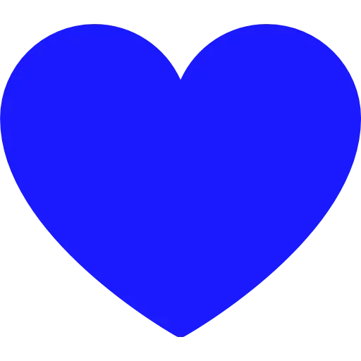 Hearts sticker 💙