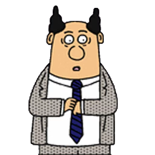 Dilbert emoji 😨