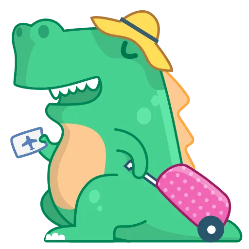 Dino Wa emoji 😌