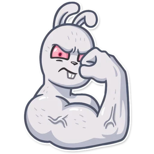 Dirty Bunny emoji 💪