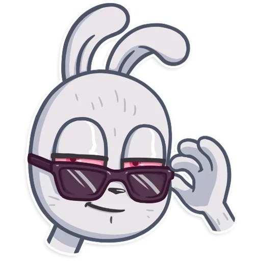 Telegram Sticker «Dirty Bunny» ?