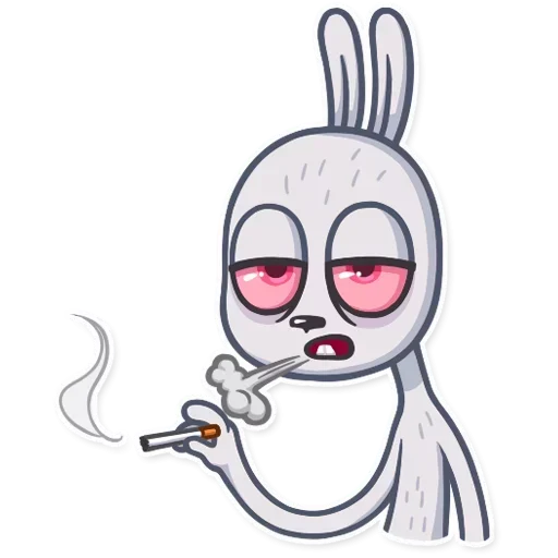 Dirty Bunny emoji 🚬