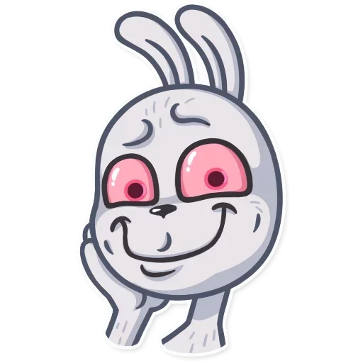 Telegram Sticker «Dirty Bunny» ☺️