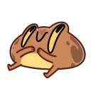 Disgruntled Toad / Недовольная жаба emoji 🤦‍♂️