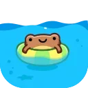 Эмодзи Disgruntled Toad / Недовольная жаба 👌