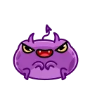 Disgruntled Toad / Недовольная жаба emoji 😈