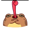 Disgruntled Toad / Недовольная жаба emoji 🖕