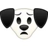 Telegram emoji «Disney 101 Dalmatians » 😟