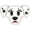 Disney 101 Dalmatians  emoji 😟